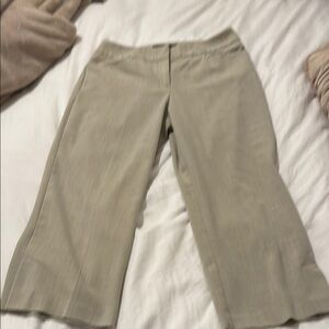 Elegant Beige Women's Pants